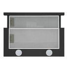 Кухонная вытяжка HOMSair FLAT 60 Glass, 20 м2, 2 режима, черный - Фото 6