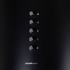 Кухонная вытяжка HOMSair FLY 1000PH, 40 м2, 3 режима, черный - Фото 6