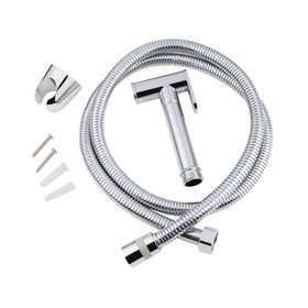 

Гигиеническая лейка VIKO Chrome V-0131, держатель, душевой шланг 120 см, хром