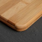 УЦЕНКА Доска разделочная Доляна «Комфорт», 29×20 см - Фото 2