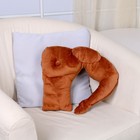Мягкая игрушка-подушка «Мужское плечо», 27 см, цвет коричневый - фото 10590625
