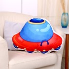 Мягкая игрушка «Летающая тарелка», 55 см - фото 296875875