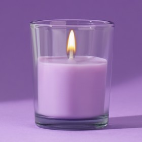 Свеча в стакане «Вишня», 5 х 6 см