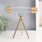 Фигурка «Подзорная труба», стекло, металл, 24×14×25 см - Фото 4