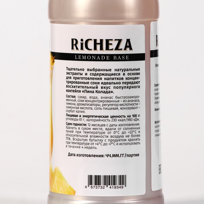 Основа RiCHEZA "Пина Колада" 1000 г