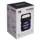 Портативная колонка Hyundai H-PS1000, 9Вт, BT, microSD, USB, AUX, FM, 500мАч, черная - фото 51328707 Портативная колонка Hyundai H-PS1000, 9Вт, BT, microSD, USB, AUX, FM, 500мАч, черная - фото 51328707