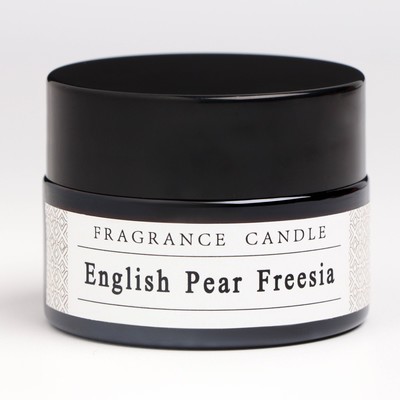 Ароматическая свеча в банке «Английская груша и фрезия», 12 г