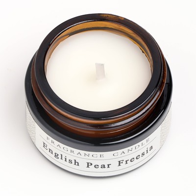 Ароматическая свеча в банке «Английская груша и фрезия», 12 г