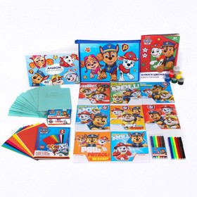 Набор первоклассника в папке, «Щенячий патруль», 24 предмета