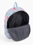 Рюкзак школьный на молнии, с карманом, размер 32×15×43 см, голубой/разноцветный 9421479