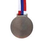 Медаль под нанесение 003 диам 6,5 см. Цвет бронз. С Лентой - фото 6960070