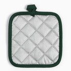 Кухонный набор 2 прихватки Доляна Spring прих. 17*17 см, вареж. 26*16 см,100% п/э 9473783