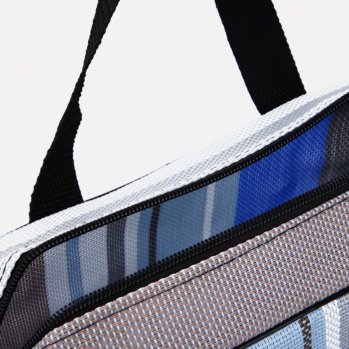 Косметичка на молнии, цвет синий 36333