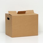 Коробка для переезда, бурая, 40 х 28 х 30 см - фото 319559138