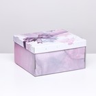 Складная коробка «Бант», фиолетовый 31.2×25.6×16.1 см 9692161