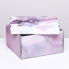 Складная коробка «Бант», фиолетовый 31.2×25.6×16.1 см 9692161