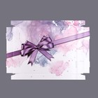 Складная коробка «Бант», фиолетовый 31.2×25.6×16.1 см 9692161