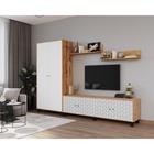 Шкаф распашной двухстворчатый HYGGE, 940×480×1950 мм, цвет дуб золотой/белый - Фото 7