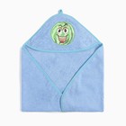 Полотенце-уголок Арбуз 75×95 см, цвет голубой, махра, 100% хлопок - Фото 1