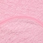 Полотенце-уголок Вишенка 75х95см, цвет розовый, махра, 100% хлопок - Фото 4