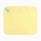 Полотенце - уголок махровое «Яблоко», 75×95 см, хлопок 100%, жёлтое - фото 41587865
