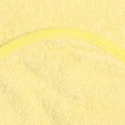 Полотенце - уголок махровое «Яблоко», 75×95 см, хлопок 100%, жёлтое - фото 41587867