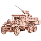 Сборная модель из дерева «Армия России», грузовик «Зенитная установка» - Фото 5