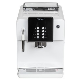 Кофемашина Pioneer CMA004, автоматическая, 1350 Вт, 1.7 л, белая