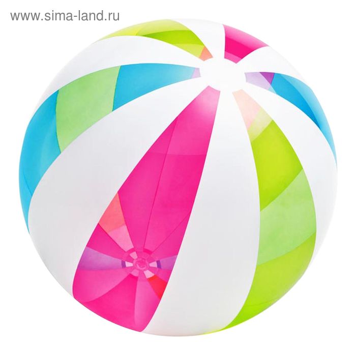 Мяч надувной "Дольки", диаметр 107 см, от 3 лет - Фото 1