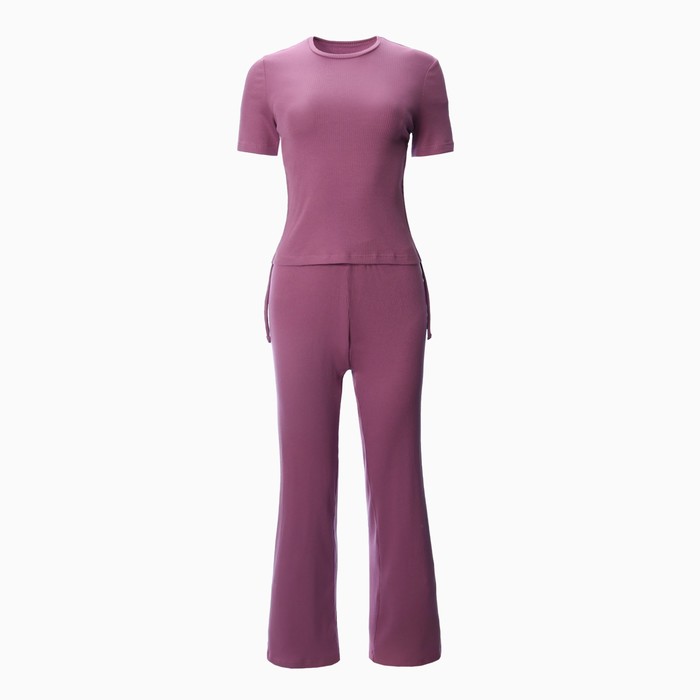 Комплект женский (джемпер/брюки), цвет капучино, размер 50 63851