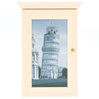 Ключница "Пизанская башня" Выбеленный дуб 28х16,5 см - Фото 1