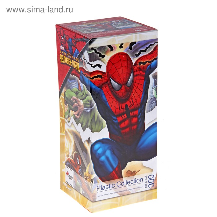 Пазлы пластиковые "Человек-паук", 300 элементов - Фото 1