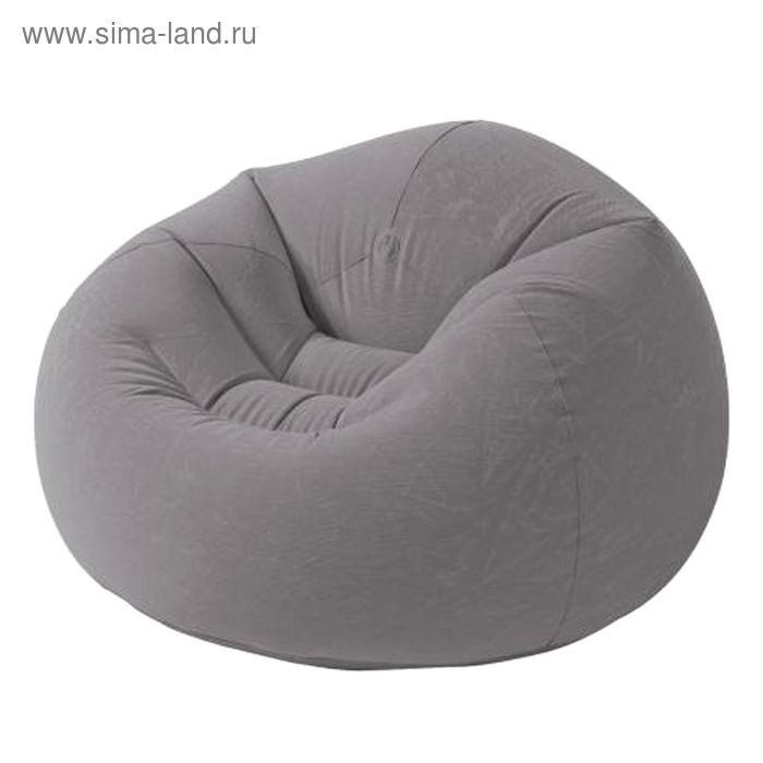 Кресло надувное, флок 107х104х69 см, от 6 лет 68579NP INTEX - Фото 1