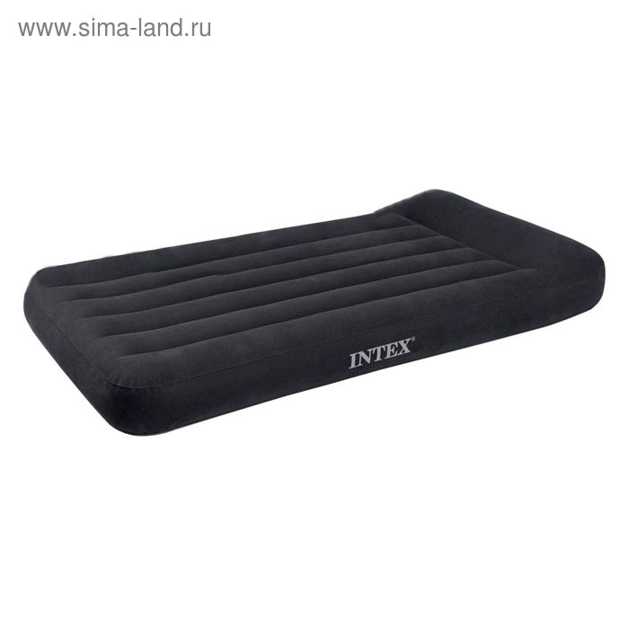 Кровать надувная "Pillow rest classic Twin", с встроен. нас-м 220V, 99х191х23 см 66779 INTEX - Фото 1