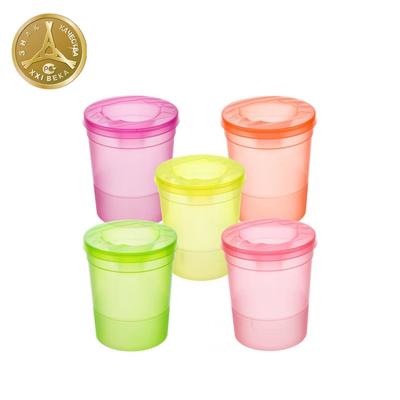 Стакан - непроливайка для рисования «Стамм. Большой Creative», 500 мл, пластик, МИКС