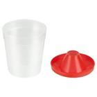 Стакан - непроливайка для рисования большой, 500 мл, МИКС - Фото 4