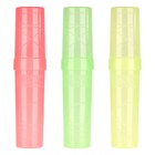 Пенал-тубус (45×195 мм) Стамм Creative, пластиковый, микс - Фото 1