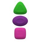 Набор ластиков 2 штуки Erich Krause, ABC, средней жесткости, гипоаллергенные, в блистере - Фото 2