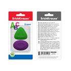 Набор ластиков 2 штуки Erich Krause, ABC, средней жесткости, гипоаллергенные, в блистере - Фото 4