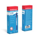 Ручка шариковая автоматическая Ultra Glide Technology U-29, узел 0.6 мм, чернила синие, резиновый упор, трёхгранная, одноразовая, длина линии письма 1000 метров - Фото 3