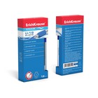 Ручка шариковая Erich Krause U-19, узел 0.6 мм, чернила синие, резиновый упор, трёхгранная, одноразовая, длина линии письма 1000 метров - Фото 3