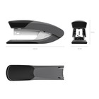 Степлер ErichKrause D3, № 24/6, 26/6, до 30 листов, серый - Фото 2