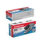 Степлер ErichKrause D3, № 24/6, 26/6, до 30 листов, серый - Фото 3