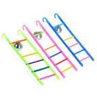 Игрушка для птиц лестница с колокольчиком, микс цветов - Фото 2