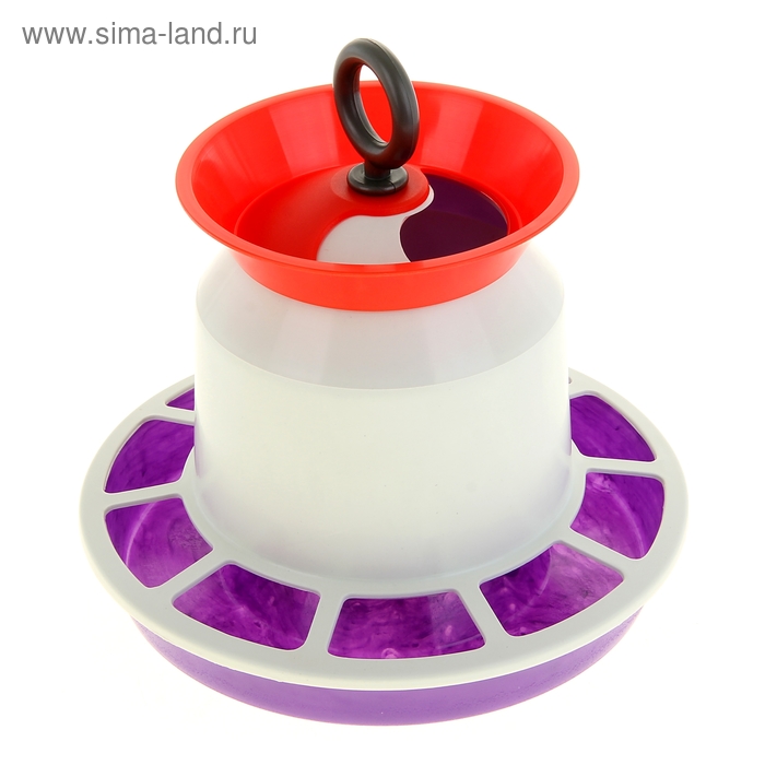 Автокормушка для цыплят и голубей, микс цветов - Фото 1