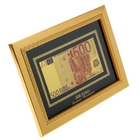 Купюра 500 евро в рамке "Золотая коллекция" - Фото 2
