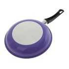 Сковорода с антипригарным покрытием Доляна Comilfo, d=22 см, фиолетовая, толщина 1,8 мм - Фото 2