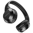 Наушники Borofone BO12 Power, беспроводные, накладные, BT5.0, AUX, 300 мАч, чёрные - фото 51312066 Наушники Borofone BO12 Power, беспроводные, накладные, BT5.0, AUX, 300 мАч, чёрные - фото 51312066