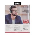 Наушники Borofone BO12 Power, беспроводные, накладные, BT5.0, AUX, 300 мАч, чёрные - фото 51312071 Наушники Borofone BO12 Power, беспроводные, накладные, BT5.0, AUX, 300 мАч, чёрные - фото 51312071