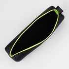 Пенал школьный, искусственная кожа«Черный»19×8×3 см - Фото 5